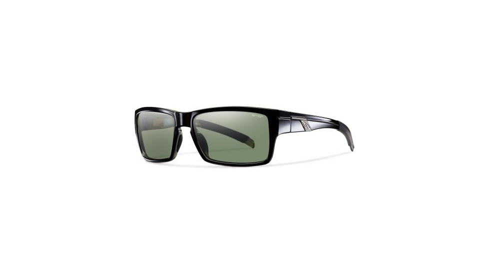 Suncloud Polarized Optics Outlier Sunglasses-Black Olive Fade-Polar Gold Gradient