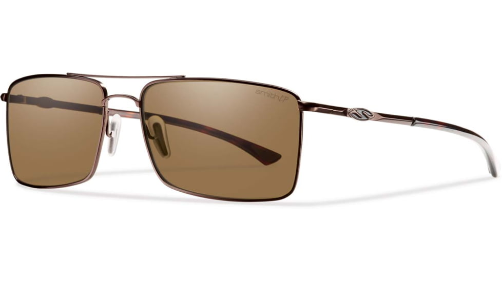 Suncloud Polarized Optics Outlier Ti Sunglasses Matte Brown/Polar Brown ChromaPop Lenses OTRPBRBR