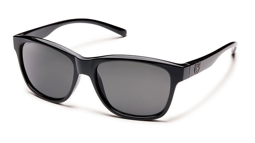 Suncloud Polarized Optics Pageant Sunglasses-Black-Gray