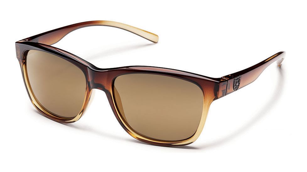 Suncloud Polarized Optics Pageant Sunglasses-Brown Fade-Sienna Mirror