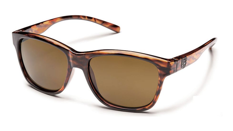 Suncloud Polarized Optics Pageant Sunglasses-Tortoise-Brown