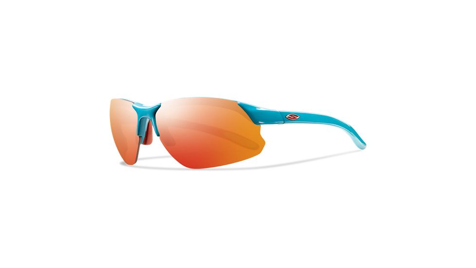 Suncloud Polarized Optics Parallel D Max Sunglasses-Teal-Red Mirror