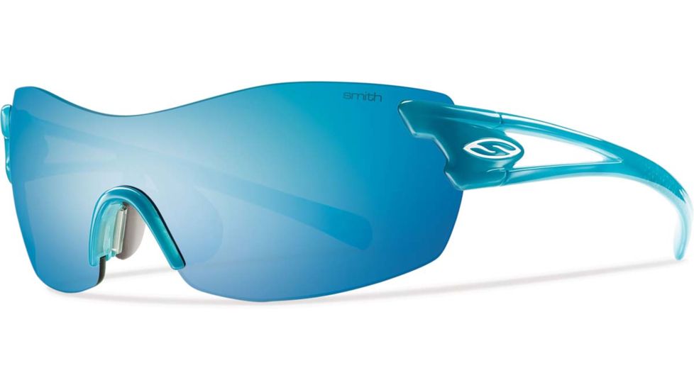 Suncloud Polarized Optics Pivlock Asana Sunglasses Aqua/Blue Sol-X/Ignitor/Clear Carbonic TLT Lenses AAPCUGMAQ