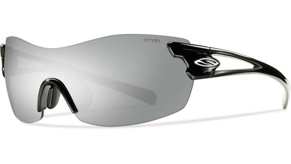 Suncloud Polarized Optics Pivlock Asana Sunglasses Black/Platinum/Ignitor/Clear Carbonic TLT Lenses AAPCGYMBK