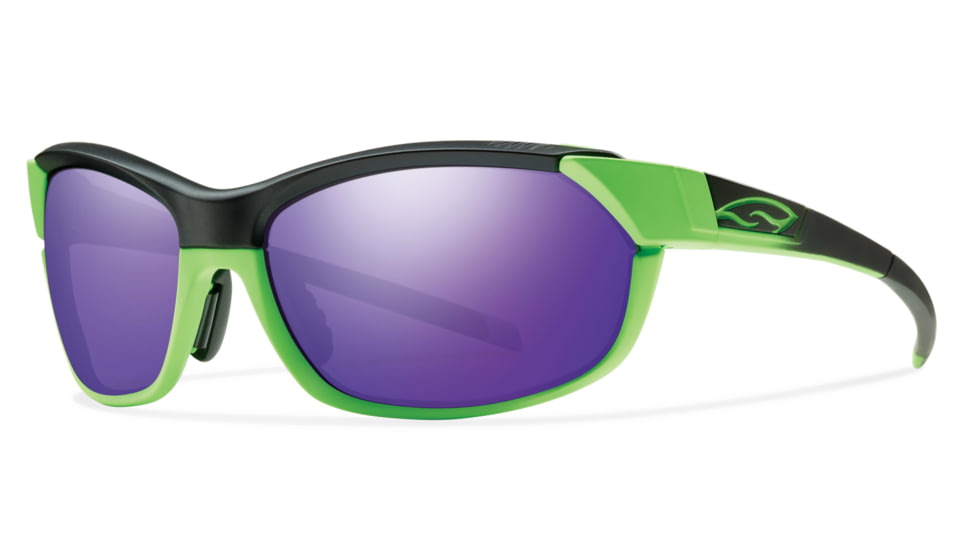 Suncloud Polarized Optics Pivlock Overdrive Sunglasses-Green-Purple Sol-X Mirror