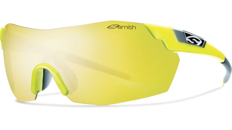 Suncloud Polarized Optics Pivlock V2 Max Sunglasses-Acid Yellow-Yellow Mirror