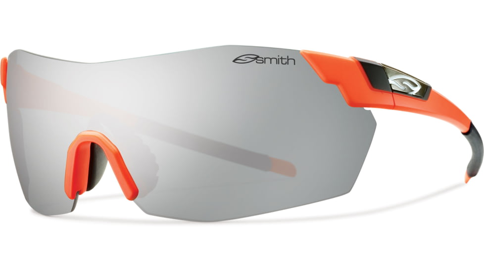 Suncloud Polarized Optics Pivlock V2 Max Sunglasses-Safety Orange-Platinum