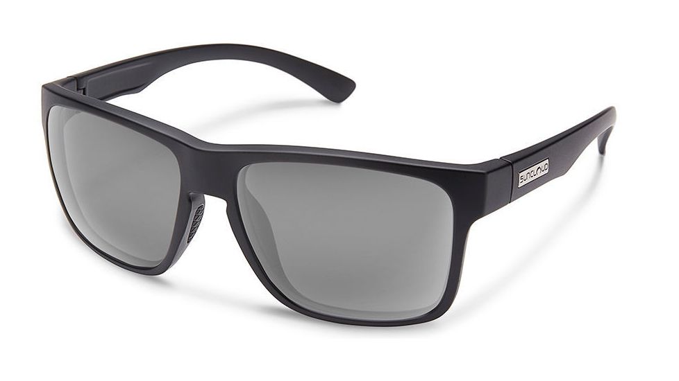 Suncloud Polarized Optics Rambler Sunglasses-Matte Black-Gray