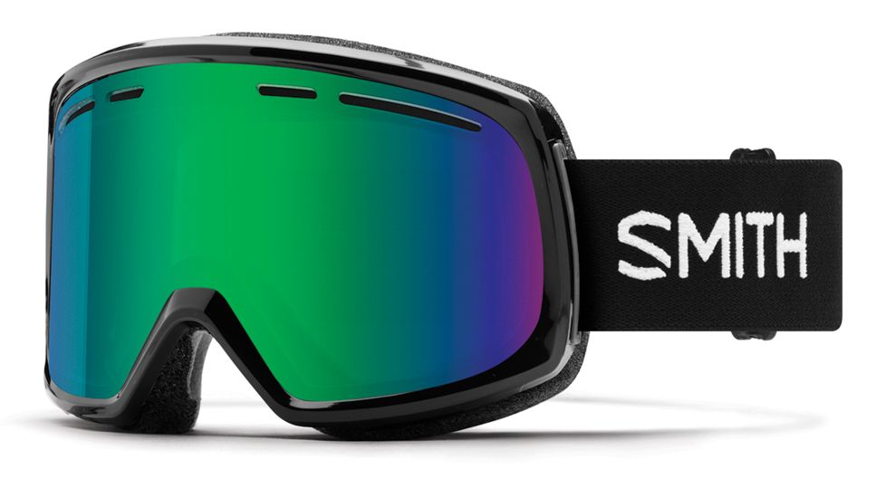 Suncloud Polarized Optics Range Goggles-Black-Green Sol-X Mirror