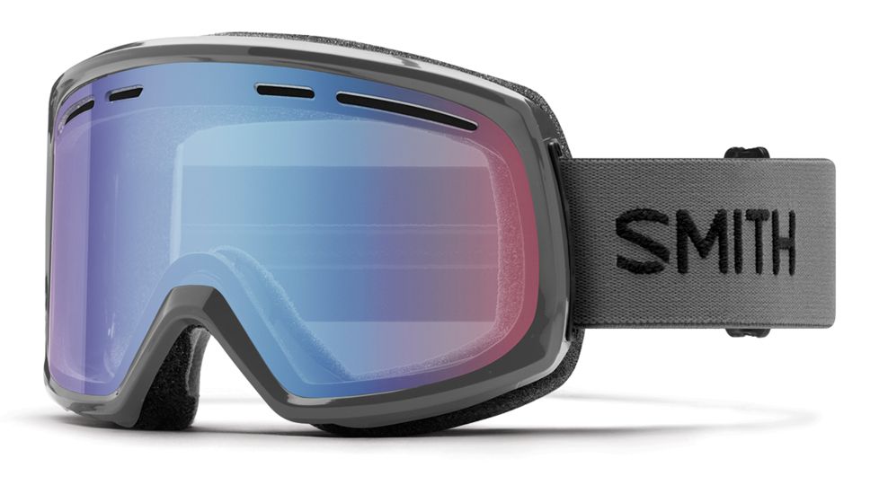 Suncloud Polarized Optics Range Goggles-Charcoal-Blue Sensor Mirror