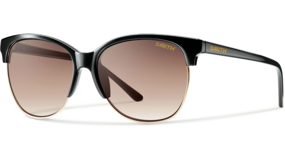 Suncloud Polarized Optics Rebel Sunglasses-Black-Sienna Gradient