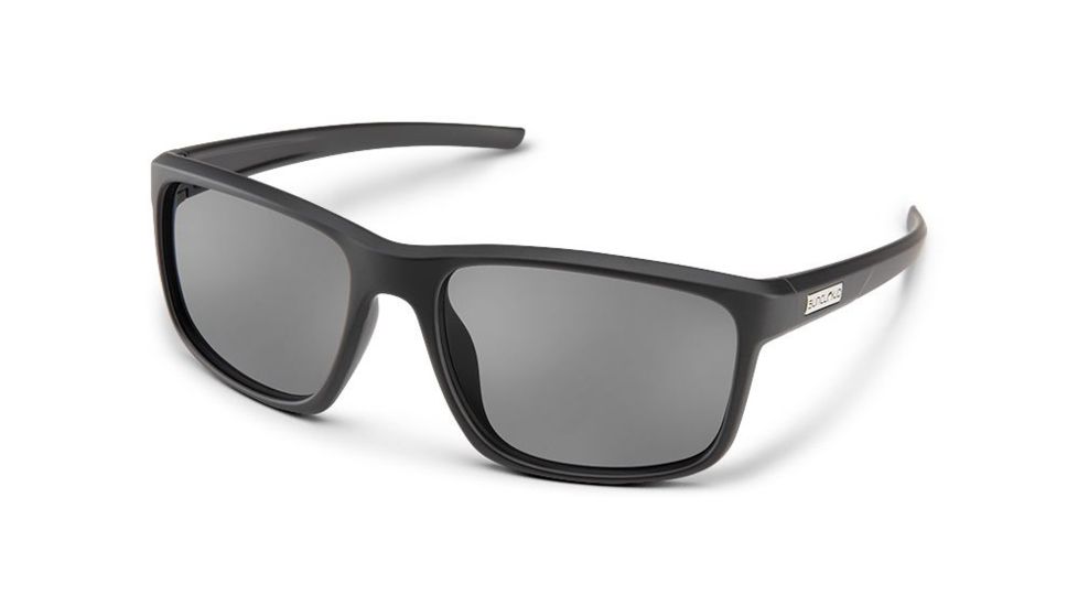 Suncloud Polarized Optics Respek, Color - Matte Black, Lens Color - Polarized Gray, 20233700359M9