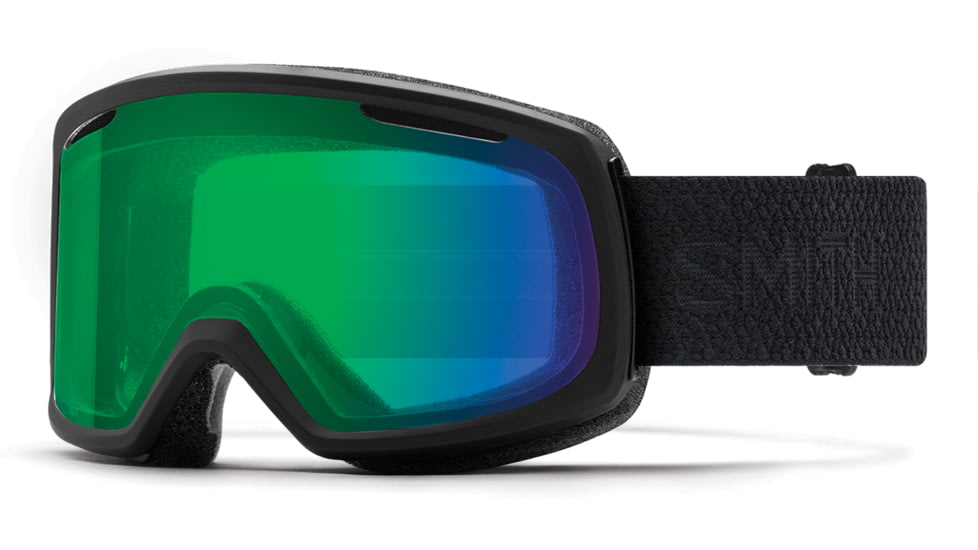 Suncloud Polarized Optics Riot Goggle-Black Mosaic-ChromaPop Everyday Green Mirror