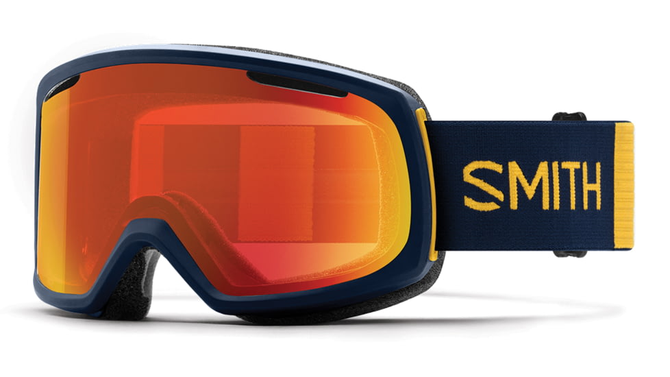 Suncloud Polarized Optics Riot Goggle-Navy Wombat-ChromaPop Everyday Red Mirror