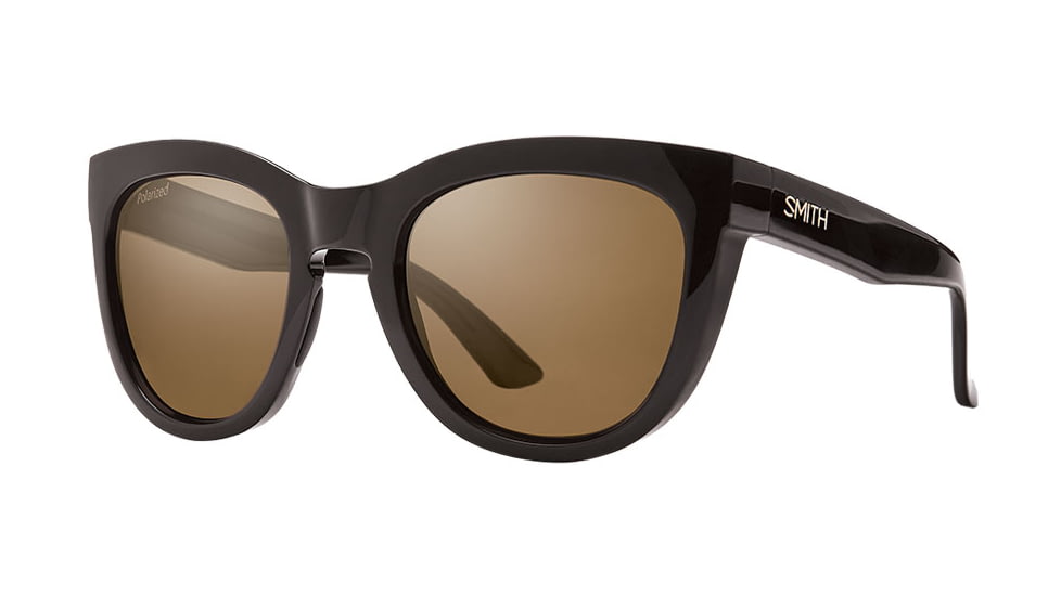 Suncloud Polarized Optics Sidney Sunglasses-Black-Polarized Brown