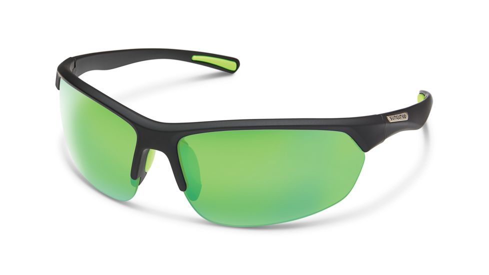 Suncloud Polarized Optics Slice Sunglasses, Matte Black S-SLCPPGMMB