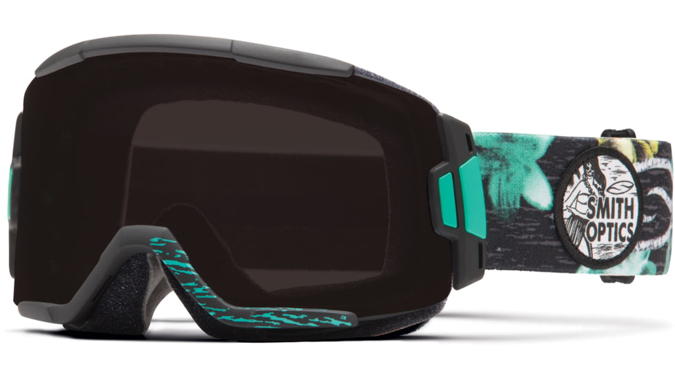 Suncloud Polarized Optics Squad Goggle-Black Burnout-Blackout