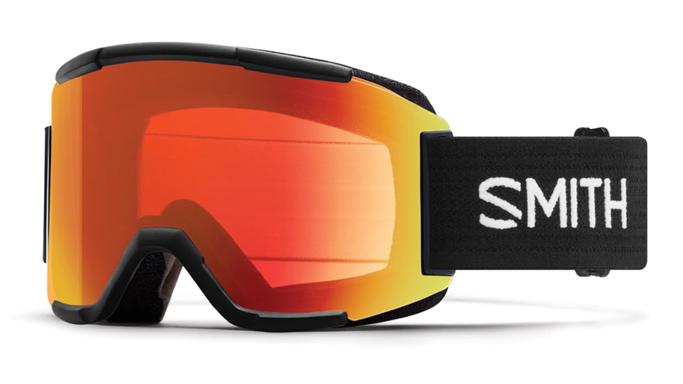 Suncloud Polarized Optics Squad Goggle-Black-ChromaPop Everyday Red Mirror