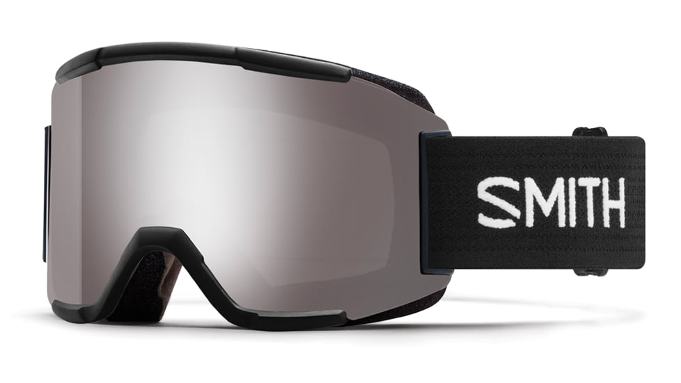 Suncloud Polarized Optics Squad Goggle-Black-ChromaPop Sun Platinum Mirror