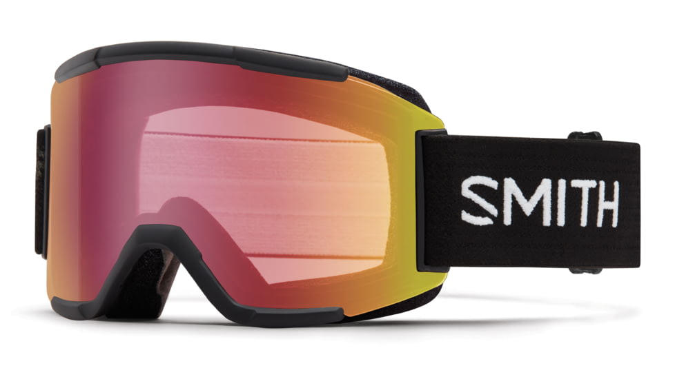 Suncloud Polarized Optics Squad Goggle-Black-Red Sensor Mirror