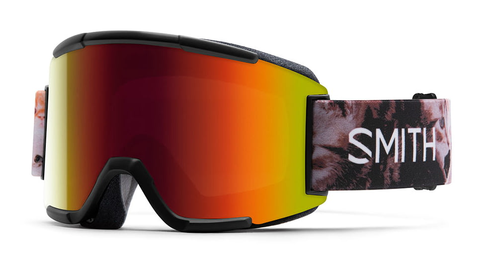 Suncloud Polarized Optics Squad Goggle-Cattastic-Red Sol-X Mirror