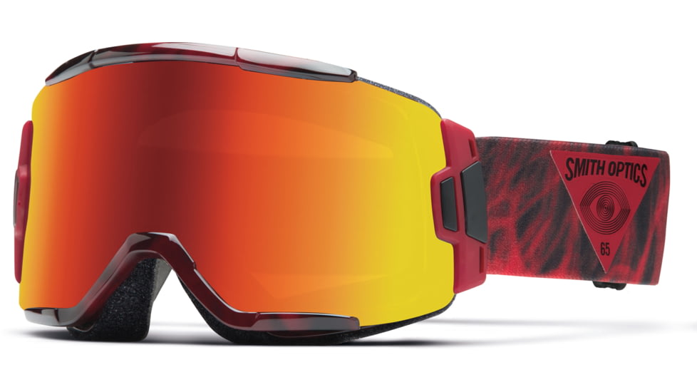 Suncloud Polarized Optics Squad Goggle-Fire Insomniac-Red Sol-X Mirror