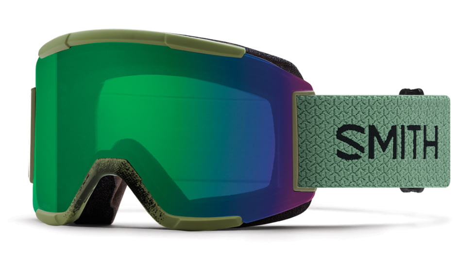 Suncloud Polarized Optics Squad Goggle-Olive-ChromaPop Everyday Green Mirror