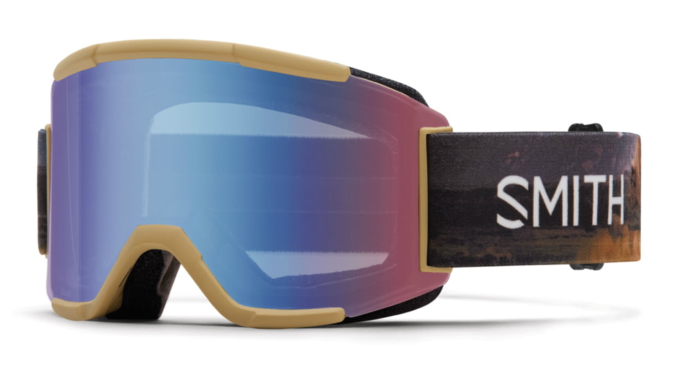 Suncloud Polarized Optics Squad Goggle-Prairie Buffalo-Blue Sensor Mirror
