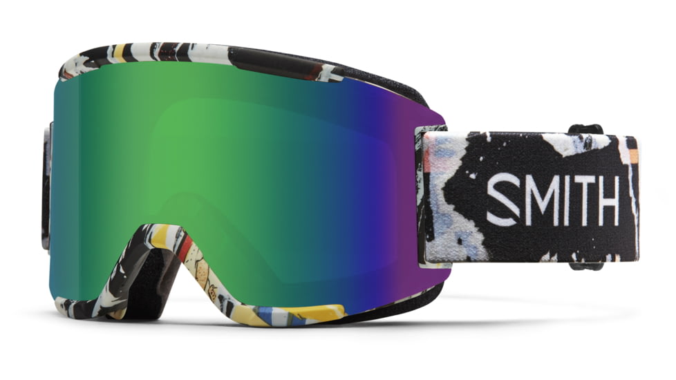 Suncloud Polarized Optics Squad Goggle-Ripped-Green Sol-X Mirror