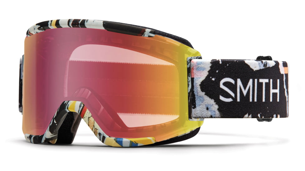 Suncloud Polarized Optics Squad Goggle-Ripped-Red Sensor Mirror