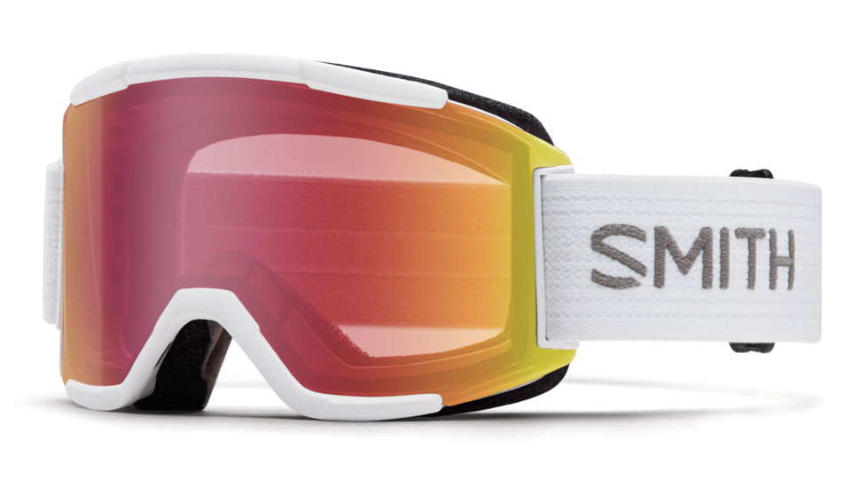 Suncloud Polarized Optics Squad Goggle-White-Red Sensor Mirror