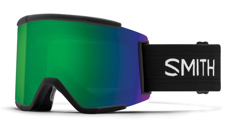 Suncloud Polarized Optics Squad XL Goggle-Black-ChromaPop Sun Green Mirror