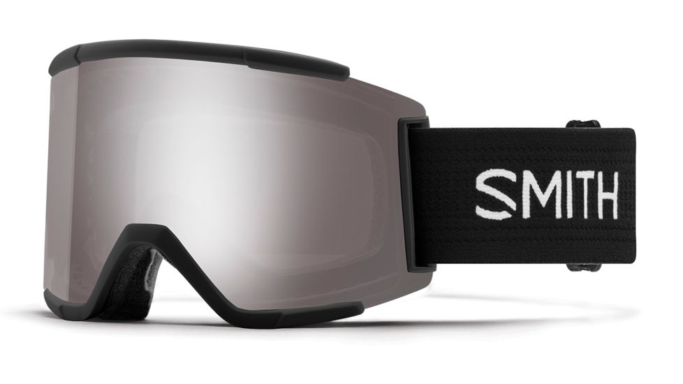 Suncloud Polarized Optics Squad XL Goggle-Black-ChromaPop Sun Platinum Mirror