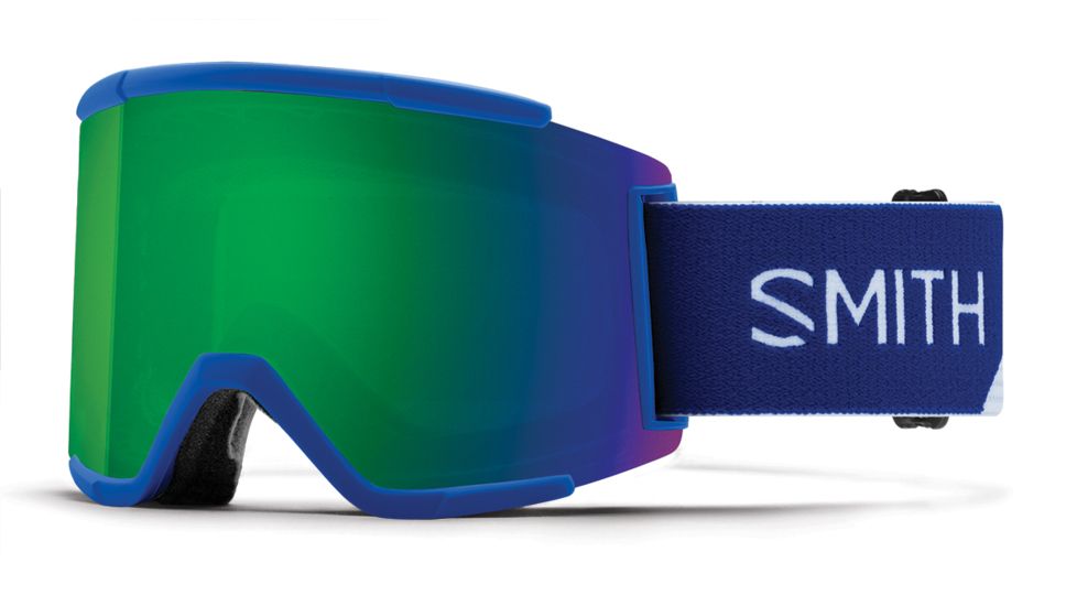 Suncloud Polarized Optics Squad XL Goggle-Klein Blue Split-ChromaPop Sun Green Mirror