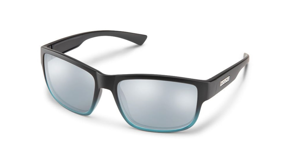 Suncloud Polarized Optics Suspect, Color - Matte Black Green Fade, Lens Color - Polar, 2023322H6584M