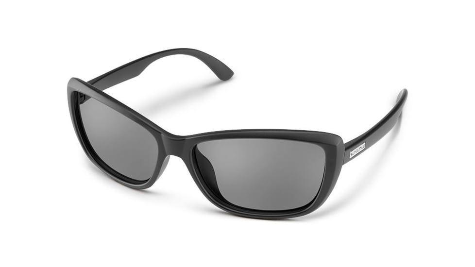 Suncloud Polarized Optics Throwback, Color - Matte Black, Lens Color - Polarized Gray, 20232900359M9