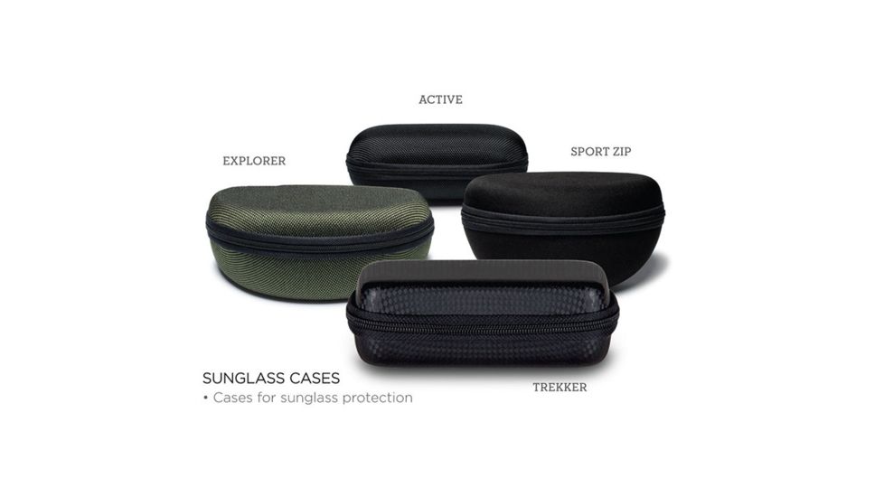 Suncloud Polarized Optics Trekker Sunglass Case, Black S-CSTKBK