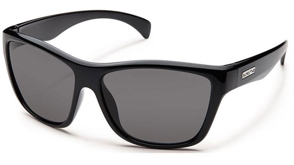 Suncloud Polarized Optics Wasabi Sunglasses Asian Fit-Black/Gray