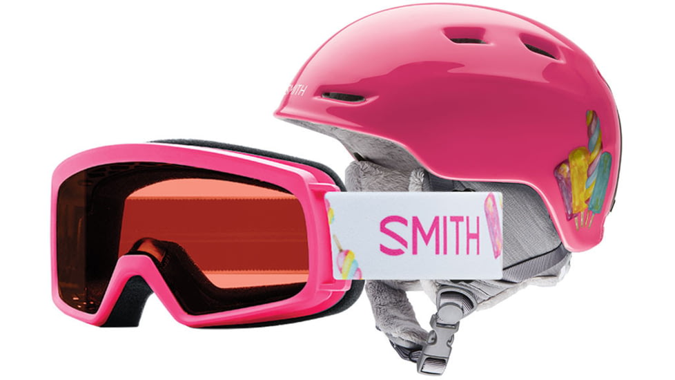 Suncloud Polarized Optics Zoom Jr/Rascal Combo-Pink Popsicles-Youth Small