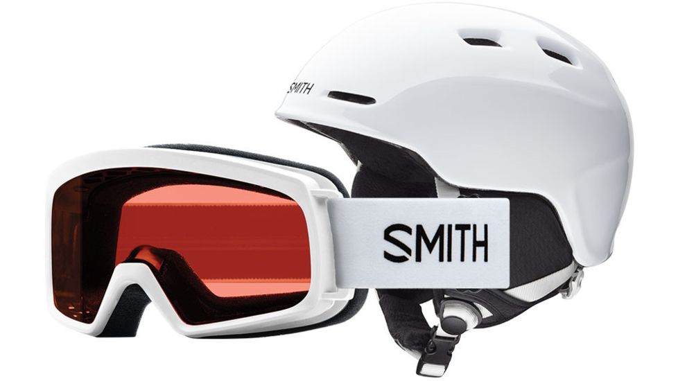 Suncloud Polarized Optics Zoom Jr/Rascal Combo-White-Youth Small