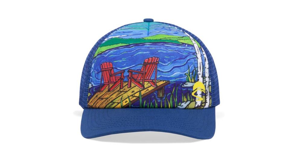 Sunday Afternoons Artist Series Trucker Cap, Lakeside, One Size, S2A04611B51007