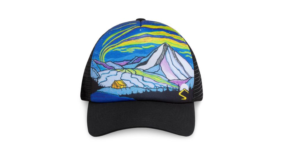 Sunday Afternoons Artist Series Trucker Cap, Northern Lights, One Size, S2A04523B61207