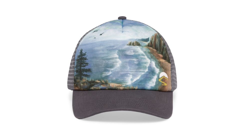 Sunday Afternoons Artist Series Trucker Cap, Coastal Spruce, One Size, S2A04524B35007