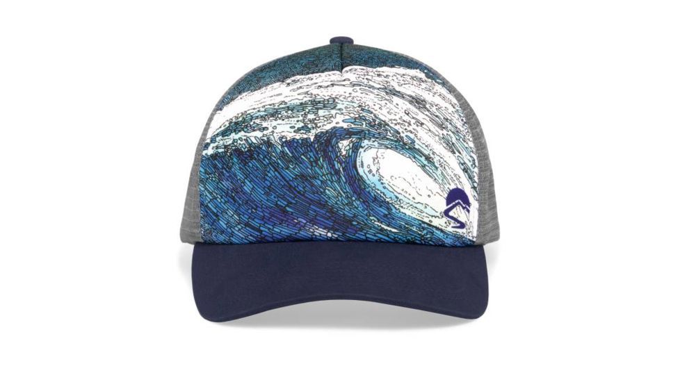 Sunday Afternoons Artist Series Trucker Cap, Shorebreak, One Size, S2A04638B51007