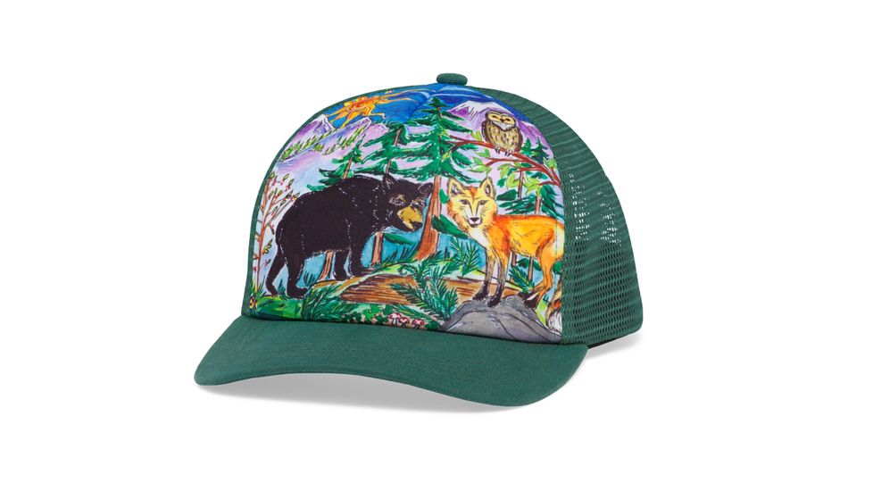 Sunday Afternoons Artist Trucker Cap - Kids, Forest Friends, One Size, S2D04552B71107