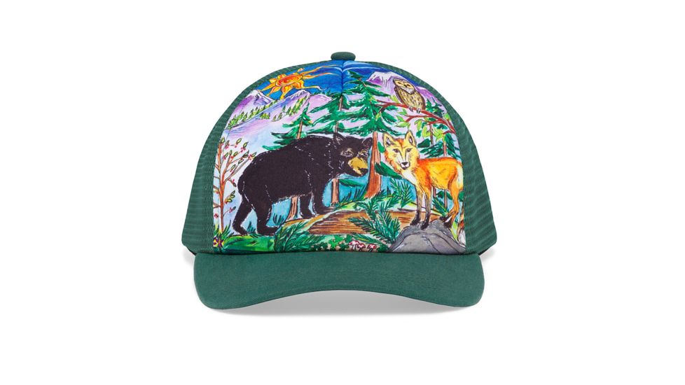 Sunday Afternoons Artist Trucker Cap - Kids, Forest Friends, One Size, S2D04552B71107