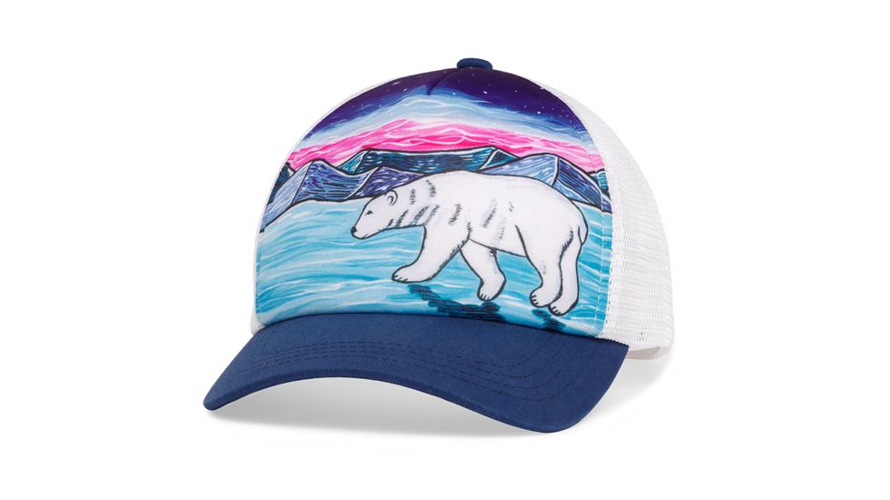 Sunday Afternoons Artist Trucker Cap - Kids, Polar Bear, One Size, S2D04554B30207