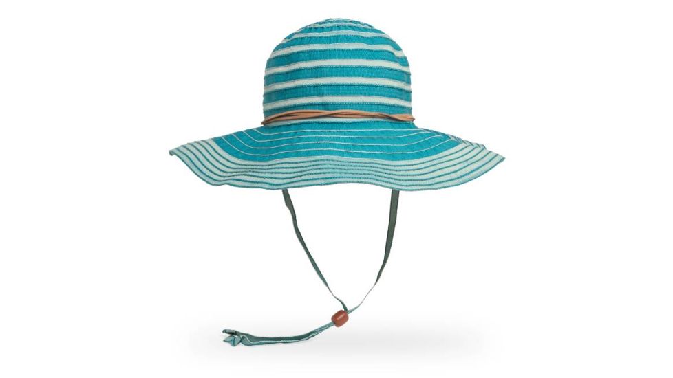 Sunday Afternoons Lanai Hat - Girls, Emerald Sea, One Size S2C14410C75607