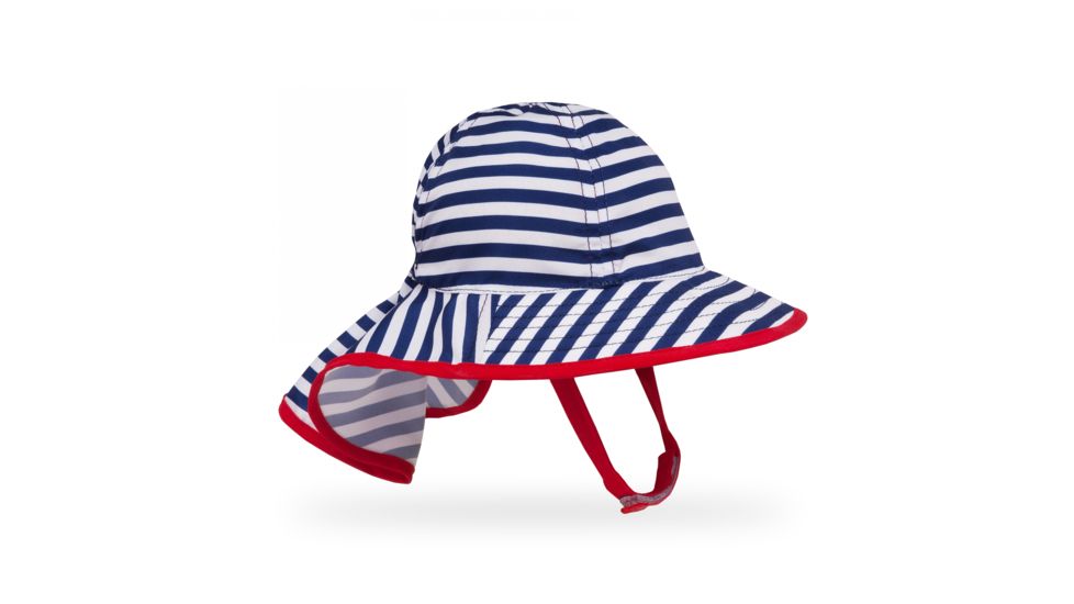 Sunday Afternoons SunSprout Hat - Infant, Navy/White Stripe, 6-12 Mos, S2F01553B55780