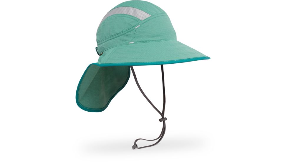 Sunday Afternoons Ultra Adventure Hat - Unisex, Jade/Gray-Large